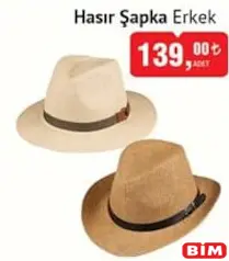 HASIR ŞAPKA ERKEK HASIR ŞAPKA ERKEK